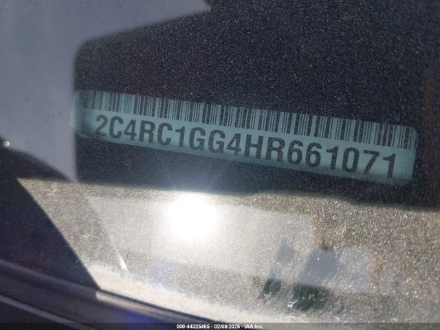 2C4RC1GG4HR661071 Chrysler Pacifica Limited