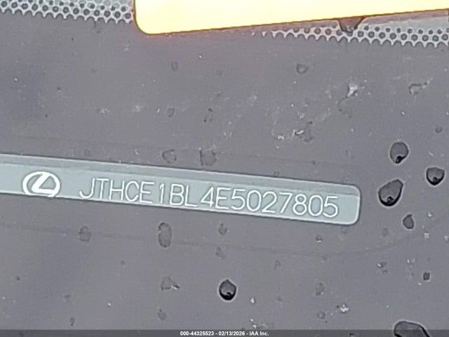 Продажа на аукционе авто 2014 Lexus Gs 350, vin: JTHCE1BL4E5027805, номер лота: 44325523