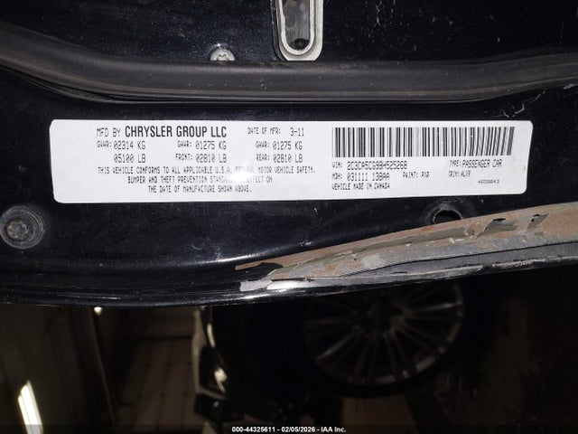 2011 CHRYSLER 300 2C3CA5CG9BH525268 Photo 8