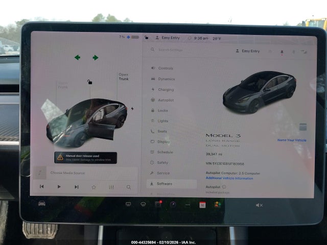 2018 TESLA MODEL 3 5YJ3E1EB1JF183958 Photo 6