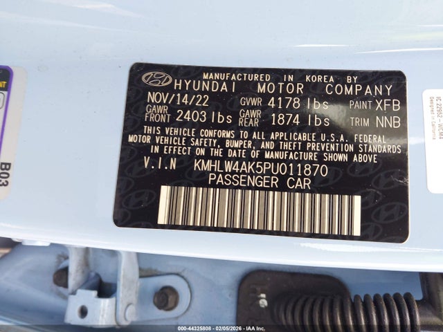 2023 HYUNDAI ELANTRA N KMHLW4AK5PU011870 Photo 8