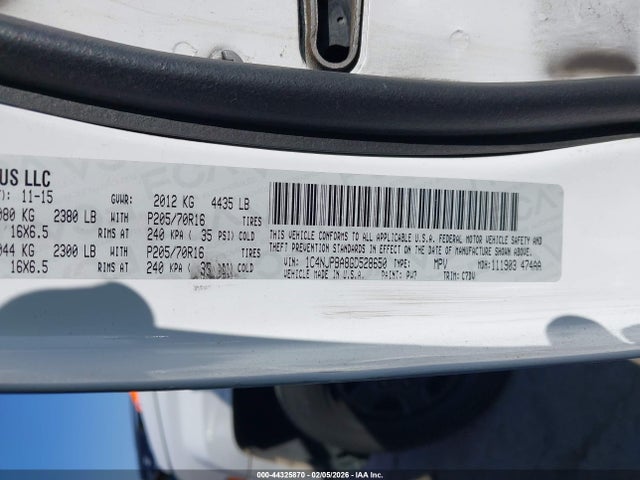 Jeep Patriot Sport 2016 1C4NJPBA8GD528650 Image 9