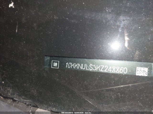 44325916 :رقم المزاد ، 1GKKNULS3KZ248860 vin ، 2019 Gmc Acadia Slt-1 مزاد بيع