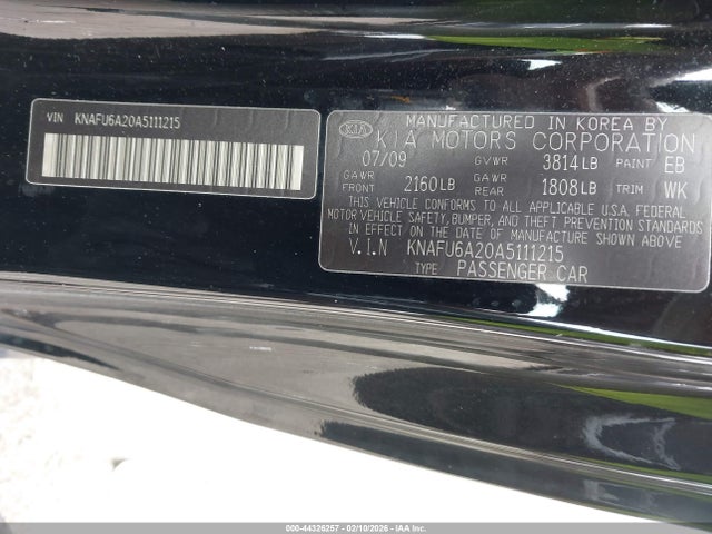 Продажа на аукционе авто 2010 Kia Forte Koup Ex, vin: KNAFU6A20A5111215, номер лота: 44326257