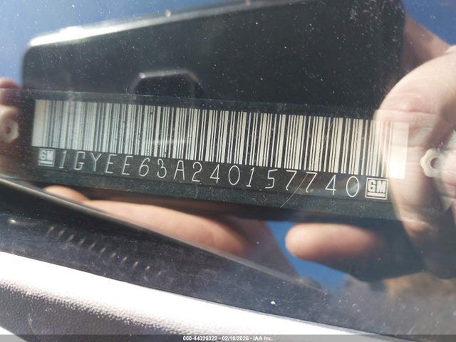 Aukcja sprzedaży 2004 Cadillac Srx V8, vin: 1GYEE63A240157740, numer aukcji: 44326322