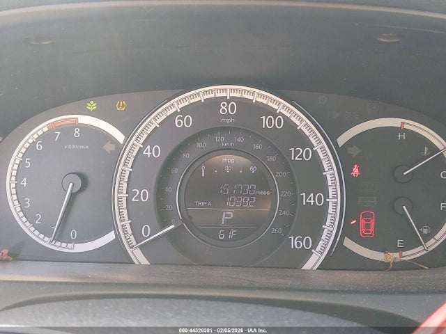 2015 Honda Accord Ex-l მანქანა იყიდება აუქციონზე, vin: 1HGCR2F87FA221739, აუქციონის ნომერი: 44326381