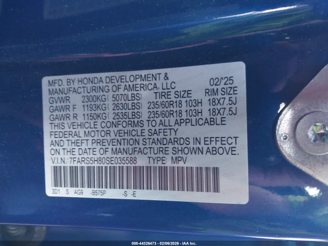 Honda CR-V 2025 7FARS5H80SE035588 Image 23