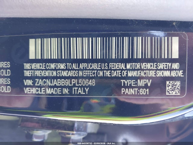 2020 JEEP RENEGADE ZACNJABB9LPL50648 Photo 8