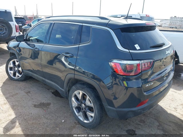44326757 :رقم المزاد ، 3C4NJDCB4HT616855 vin ، 2017 Jeep New Compass Limited 4x4 مزاد بيع