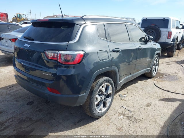 44326757 :رقم المزاد ، 3C4NJDCB4HT616855 vin ، 2017 Jeep New Compass Limited 4x4 مزاد بيع