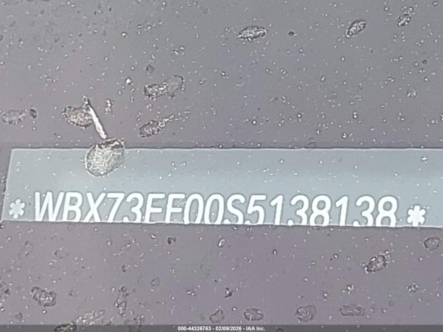 44326763 :رقم المزاد ، WBX73EF00S5138138 vin ، 2025 Bmw X1 Xdrive28i مزاد بيع