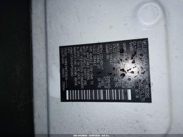 2017 NISSAN ROGUE KNMAT2MVXHP514180 Photo 8