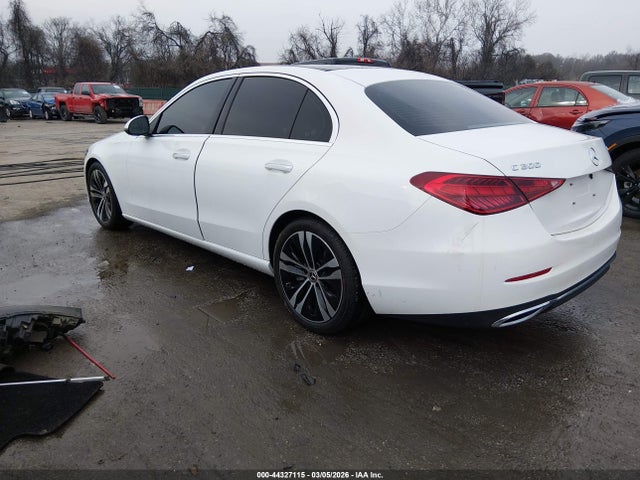 2022 Mercedes-benz C 300 4matic მანქანა იყიდება აუქციონზე, vin: W1KAF4HB5NR034010, აუქციონის ნომერი: 44327115