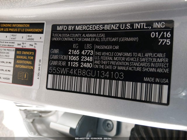 2016 MERCEDES-BENZ C 300 55SWF4KB8GU134103 Photo 8