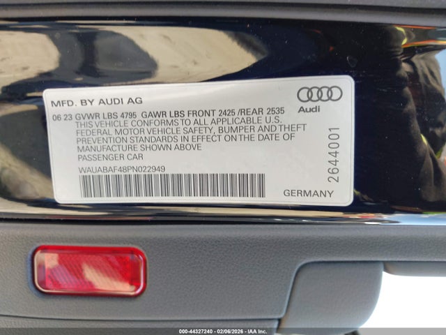 2023 AUDI A4 WAUABAF48PN022949 Photo 8