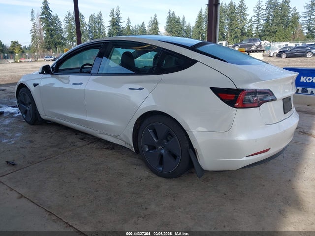 Продажа на аукционе авто 2022 Tesla Model 3 Rear-wheel Drive, vin: 5YJ3E1EA4NF155990, номер лота: 44327304