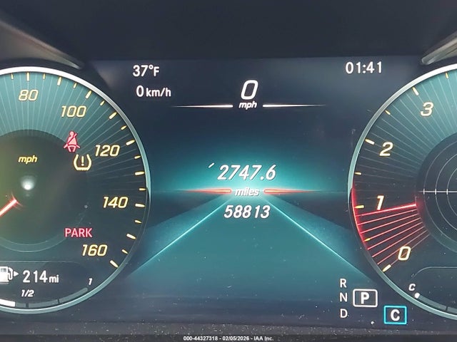 44327318 :رقم المزاد ، WDDWF8DB7LR558808 vin ، 2020 Mercedes-benz C 300 مزاد بيع