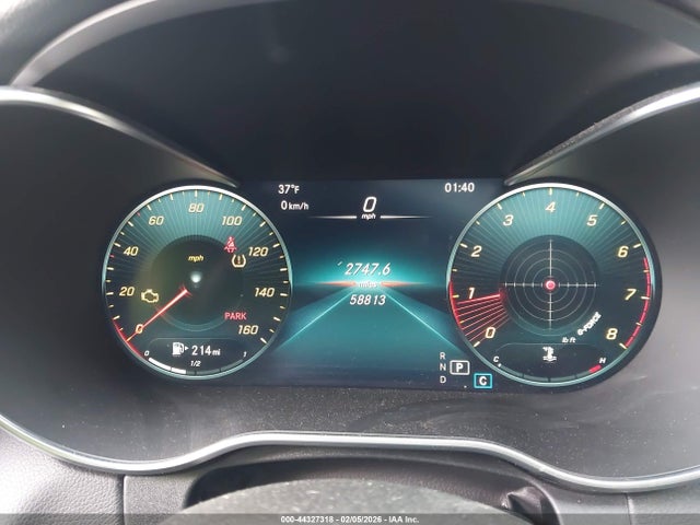 44327318 :رقم المزاد ، WDDWF8DB7LR558808 vin ، 2020 Mercedes-benz C 300 مزاد بيع