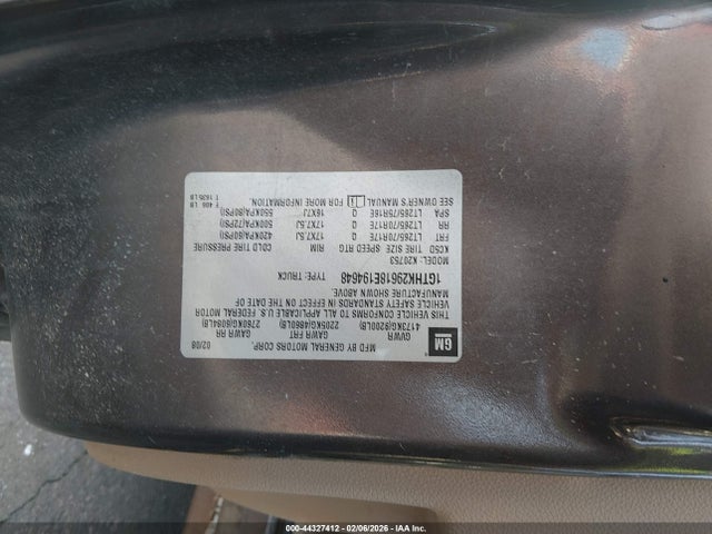 Auction sale of the 2008 Gmc Sierra 2500hd Slt, vin: 1GTHK29618E194648, lot number: 44327412
