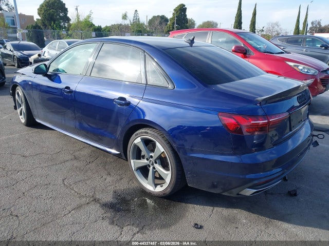 WAUEAAF42MA017611 Audi A4 Premium Plus 45 Tfsi S Line Quattro S Tronic