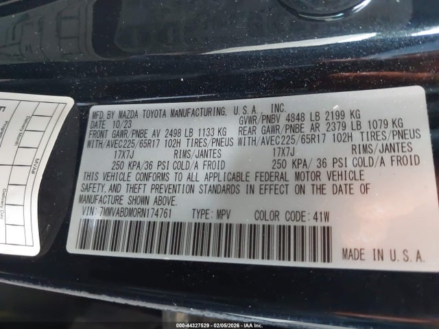 7MMVABDM0RN174761 Mazda Cx-50 2.5 S Premium