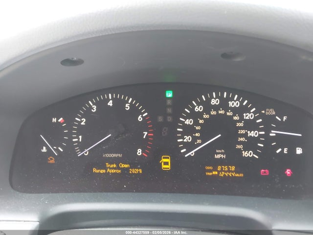Продаж на аукціоні авто 2005 Lexus Ls 430, vin: JTHBN36F055021690, номер лоту: 44327559