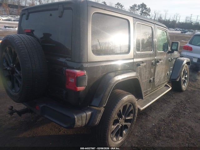 2023 Jeep Wrangler 4xe Sahara 4x4 მანქანა იყიდება აუქციონზე, vin: 1C4JJXP66PW696147, აუქციონის ნომერი: 44327567