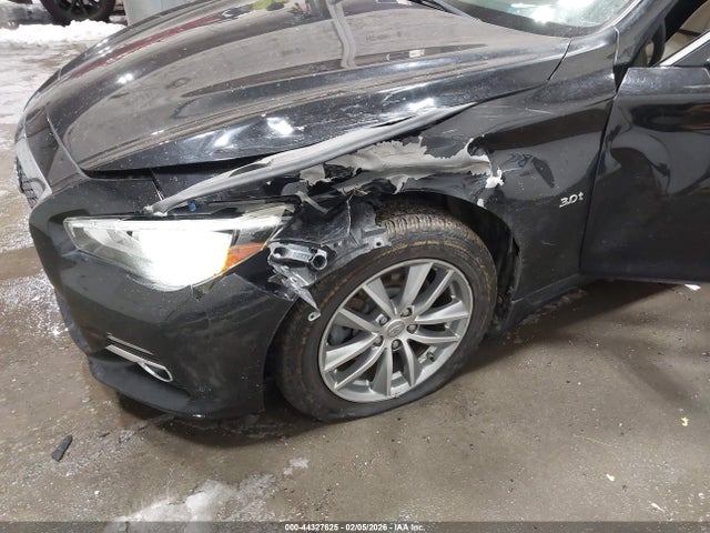 Продаж на аукціоні авто 2017 Infiniti Q50 3.0t Premium, vin: JN1EV7AR8HM840564, номер лоту: 44327625