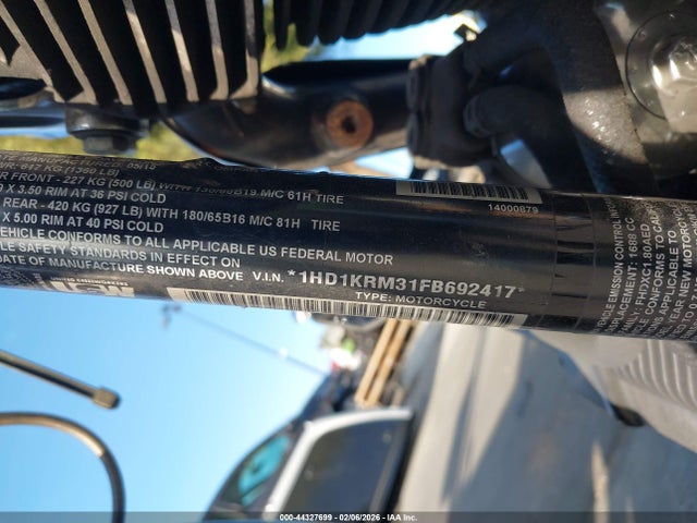 2015 HARLEY-DAVIDSON FLHXS 1HD1KRM31FB692417 Photo 9