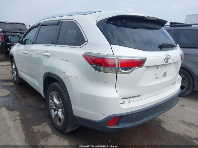 Aukcja sprzedaży 2015 Toyota Highlander Limited V6, vin: 5TDDKRFH7FS150304, numer aukcji: 44327727