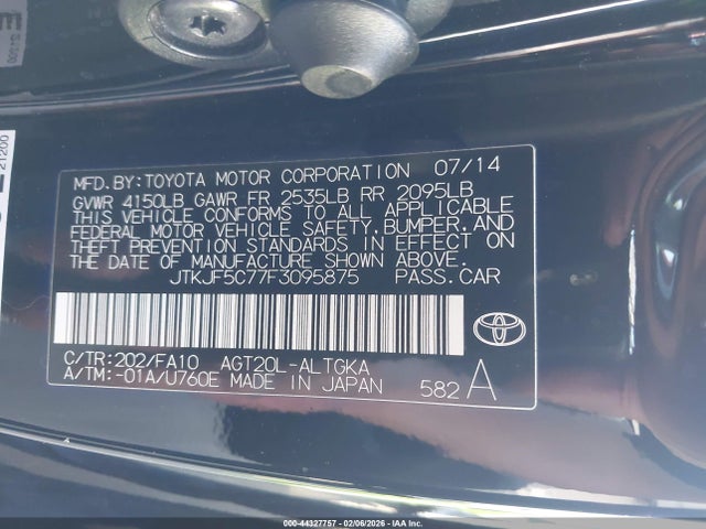 Scion TC 2015 JTKJF5C77F3095875 Image 9