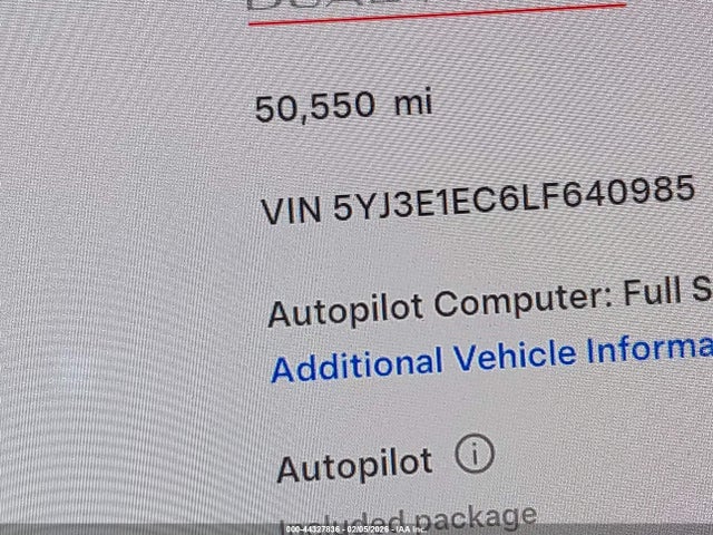 Tesla Model 3 Performance Dual Motor All-wheel Drive 2020 5YJ3E1EC6LF640985 Image 14