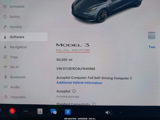 2020 TESLA MODEL 3 5YJ3E1EC6LF640985 Photo 6