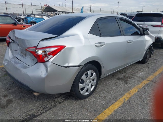 2T1BURHE0GC643949 Toyota COROLLA LE