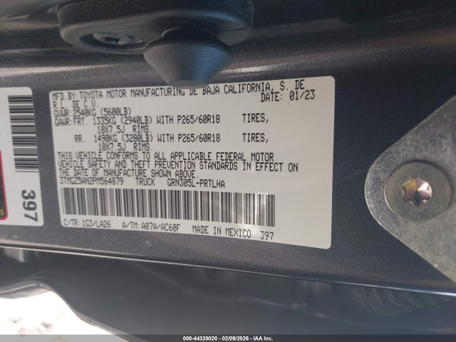 3TMGZ5AN2PM564879 Toyota Tacoma Limited