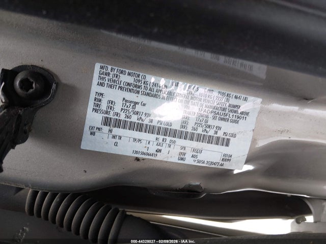 2015 FORD C-MAX HYBRID 1FADP5AU5FL119011 Photo 8