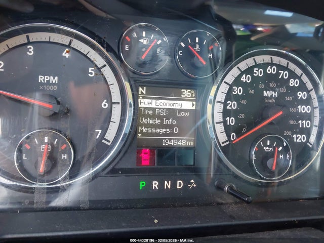 Auction sale of the 2011 Ram Ram 1500 Slt, vin: 1D7RV1GT1BS502429, lot number: 44328196