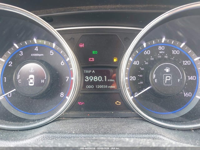 5NPEB4ACXEH881560 Hyundai SONATA GLS