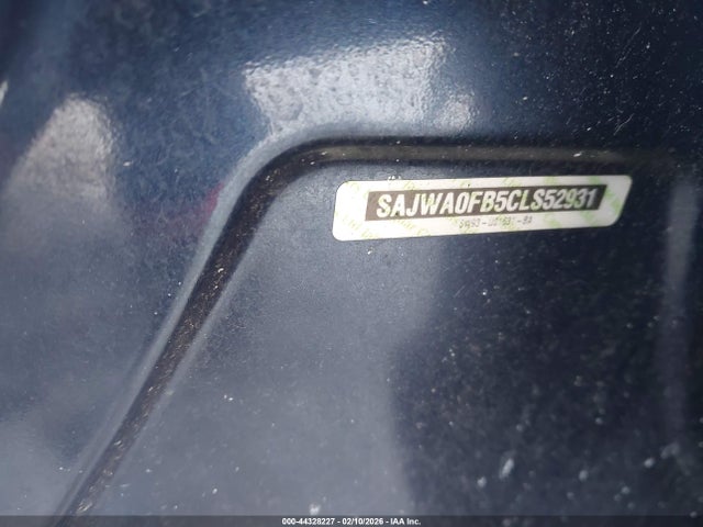 2012 Jaguar Xf მანქანა იყიდება აუქციონზე, vin: SAJWA0FB5CLS52931, აუქციონის ნომერი: 44328227