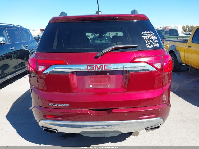 Продаж на аукціоні авто 2017 Gmc Acadia Denali, vin: 1GKKNPLS0HZ195058, номер лоту: 44328426