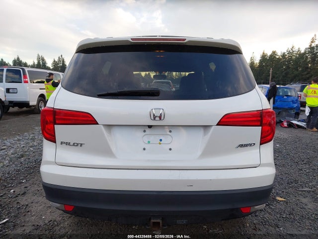 5FNYF6H7XGB109910 Honda Pilot Ex-l