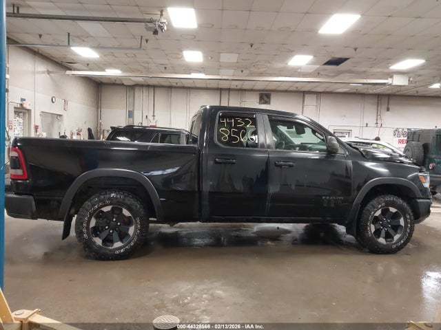 44328566 :رقم المزاد ، 1C6SRFET7KN827169 vin ، 2019 Ram 1500 Rebel  4x4 6'4 Box مزاد بيع