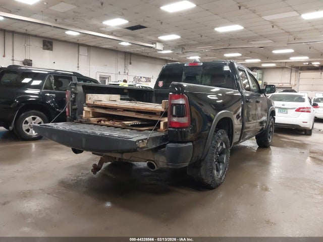 44328566 :رقم المزاد ، 1C6SRFET7KN827169 vin ، 2019 Ram 1500 Rebel  4x4 6'4 Box مزاد بيع