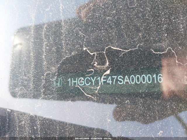 1HGCY1F47SA000016 Honda ACCORD SE