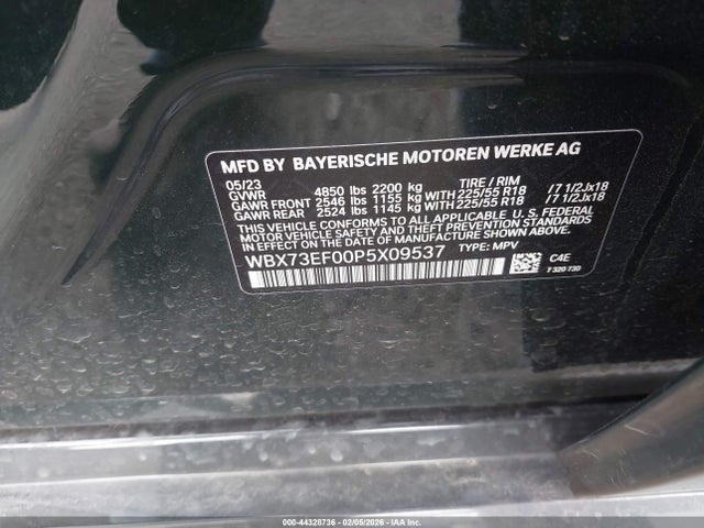 WBX73EF00P5X09537 BMW X1 Xdrive28i