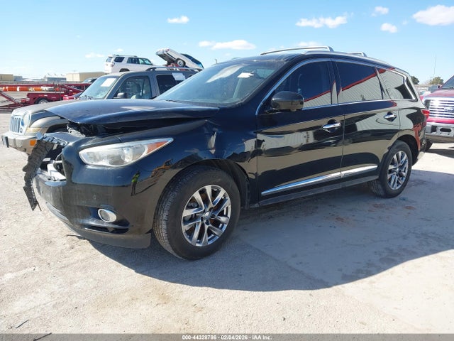 44328786 :رقم المزاد ، 5N1AL0MM7DC332915 vin ، 2013 Infiniti Jx35 مزاد بيع