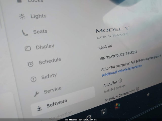 2026 TESLA MODEL Y 7SAYGDED2TF433264 Photo 6