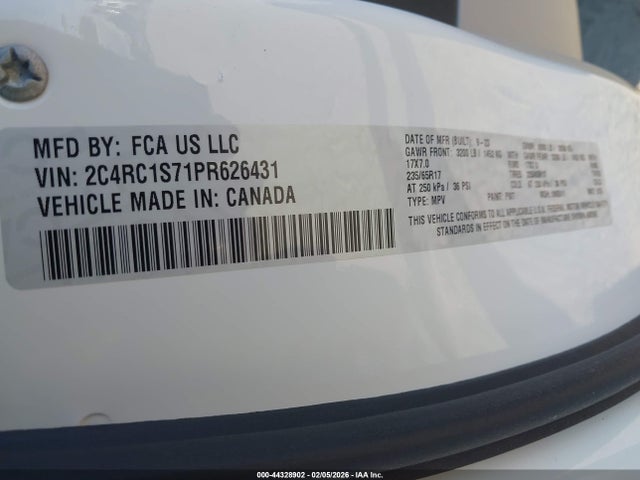 2023 CHRYSLER PACIFICA HYBRID 2C4RC1S71PR626431 Photo 8