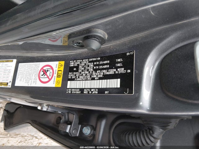 Продажа на аукционе авто 2017 Lexus Nx 200t, vin: JTJBARBZ5H2117852, номер лота: 44328955