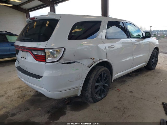 1C4RDJAG3JC302654 Dodge Durango Sxt Awd